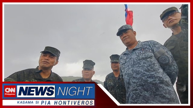 Mga sundalong nakadestino sa hilagang bahagi ng bansa binisita ng AFP Chief