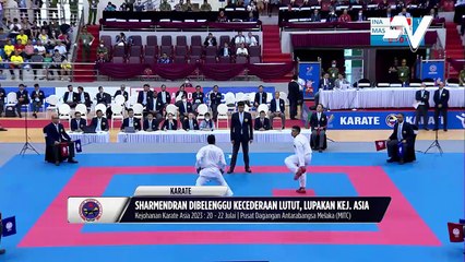 R Sharmendran dibelenggu kecederaan lutut, terpaksa lupakan Kejohanan Asia