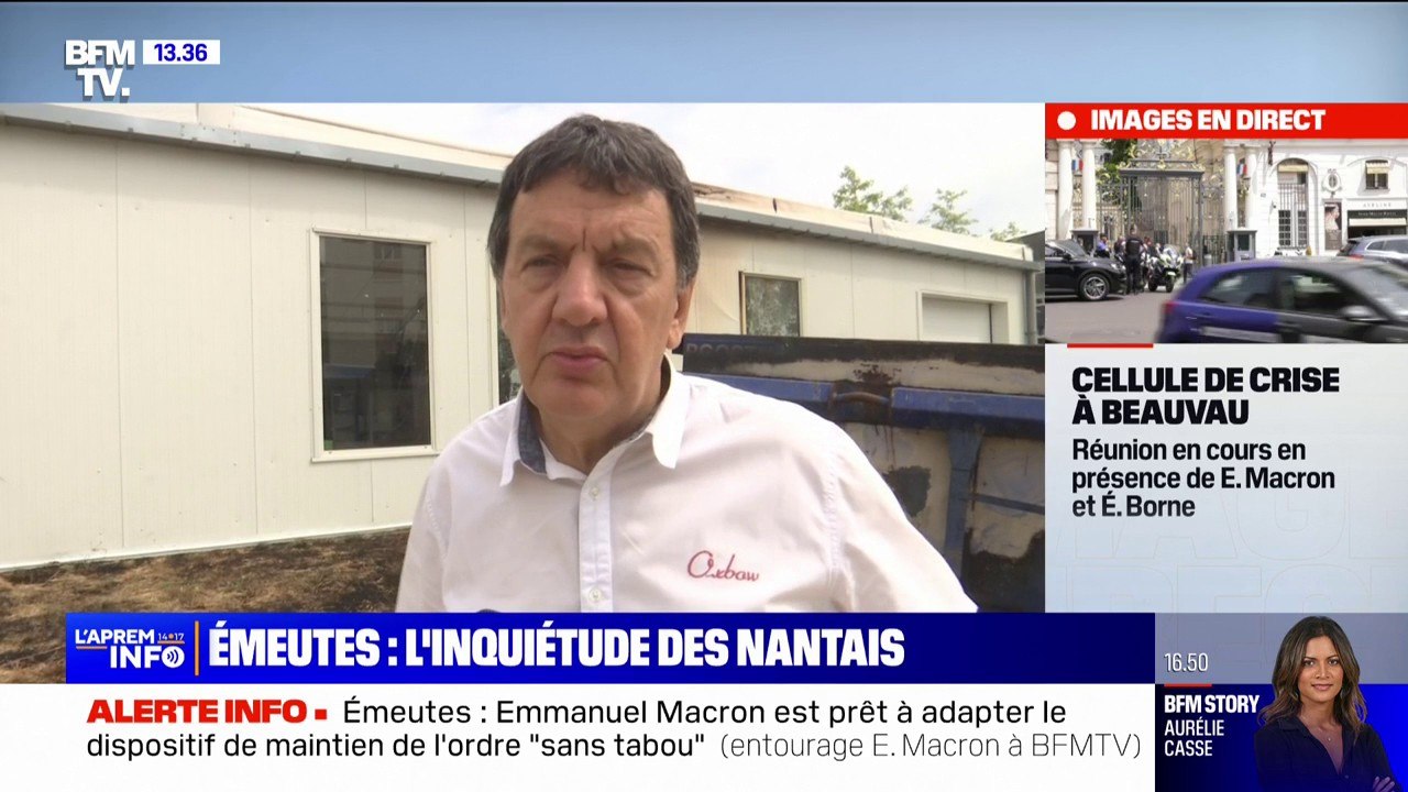 "Ça fait mal au cœur pour tout le monde" déplore les habitants de Nantes après une nuit de dégradations