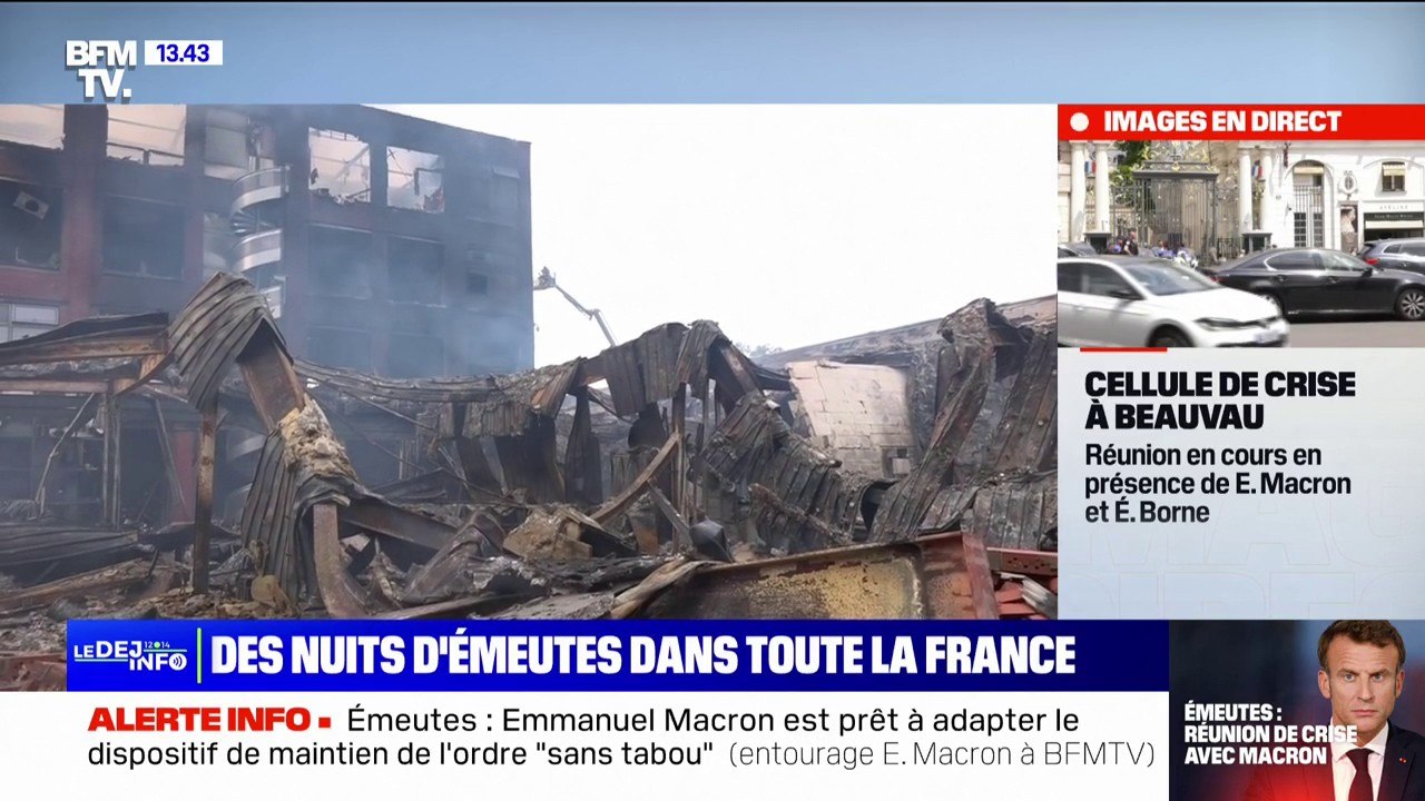 Mort de Nahel: des nuits d'émeutes dans toute la France