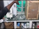 video: देईखेडा अस्पताल की लैब में गिरा छत का प्लास्टर, बाल-बाल बचा लैब स्टाफ