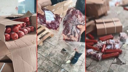 Hisseli kurban aldılar, koliden çıkanlarla şaşkına döndüler