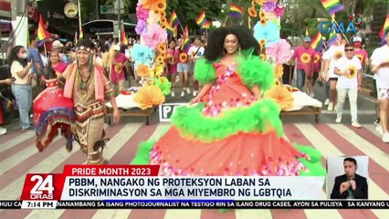 PBBM, nangako ng proteksyon laban sa diskrimasyon sa mga miyembro ng LGBTQIA | 24 Oras