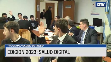 Con universitarios de todo el país y la región, comenzó en Diputados el programa "Cambio de roles"