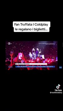 Fan truffata online per il concerto dei Coldplay