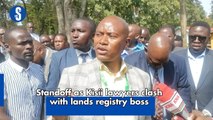 Standoff as Kisii lawyers clash with lands registry boss