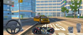 Mini Cooper Taxi Car Driving in Miami City-Taxi Sim2023 Evolution 3 Android Gameplay