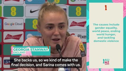 Wiegman and Stanway ready to tackle social issues at World Cup