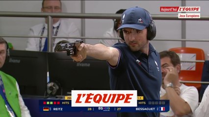 Bessaguet en or sur 25m vitesse olympique - Tir - Jeux européens
