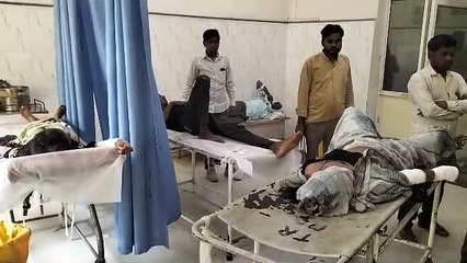गाय को बचाने के चक्कर में पलटी पिकअप, दो की मौत