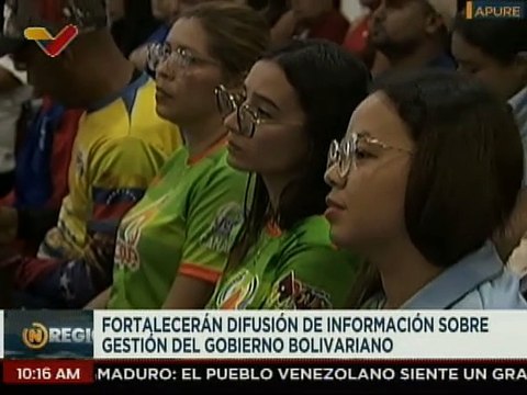 En el edo. Apure fortalecerán difusión de información sobre gestión del gobierno bolivariano