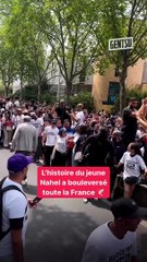 Rohff apporte son soutien lors de la marche blanche pour Nahel 