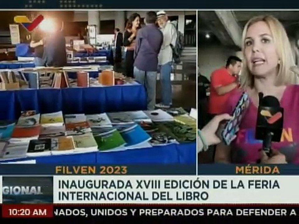 Mérida | Inaugurada la XVIII edición de la Feria Internacional del Libro de Venezuela (Filven)
