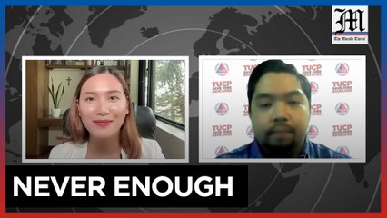 P40 wage hike 'too little, too late' -- TUCP