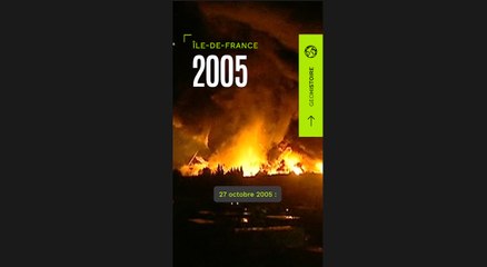 Île-de-France, 2005 : les émeutes embrasent la banlieue