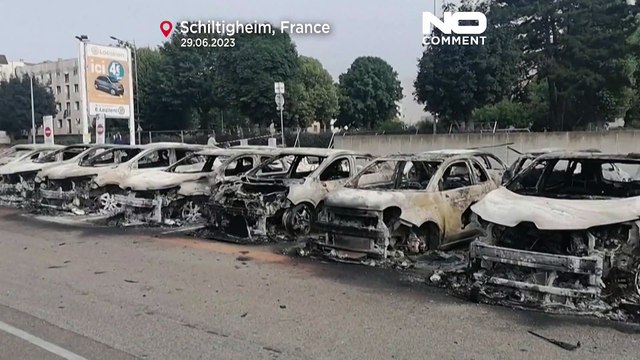 شاهد: فرنسا تنشر 40 ألف من عناصر الأمن بعد أعمال شغب بسبب مقتل مراهق على يد شرطي