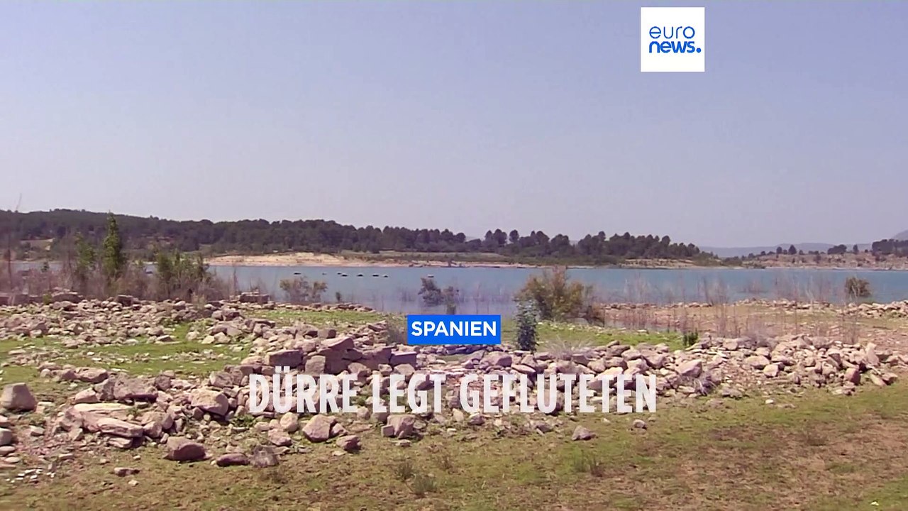 Dürre in Spanien: Gefluteter Kurort taucht aus der Versenkung auf