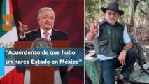 AMLO lamenta el asesinato de Hipólito Mora; acusa a Calderón por guerra en Michoacán