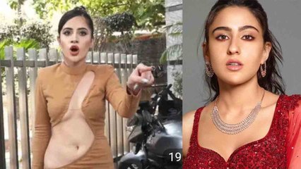 Urfi Javed aka Uorfi ने Actress Sara Ali Khan को किया Target, कहा- गरीबी का करती है ढ़ोग| FilmiBeat