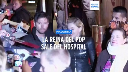 Madonna sale de cuidados intensivos y vuelve casa