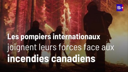 Les pompiers internationaux joignent leurs forces face aux incendies canadiens