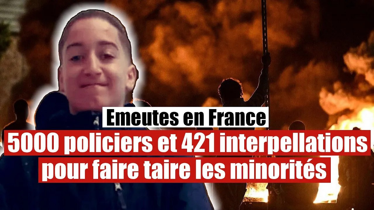 Emeutes en France : 421 interpellations et des jeunes tabassés par la Police