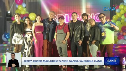 Bitoy, gusto mag-guest si Vice Ganda sa Bubble Gang | Saksi