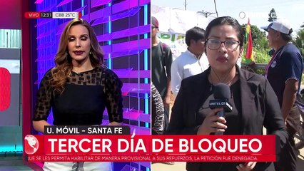 Tras suspensión de jueces, bloqueo en Santa Cruz - Cochabamba sigue y piden información oficial