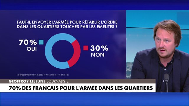 Geoffroy Lejeune : «L'opinion française a intégré l'idée que c'était une guerre»