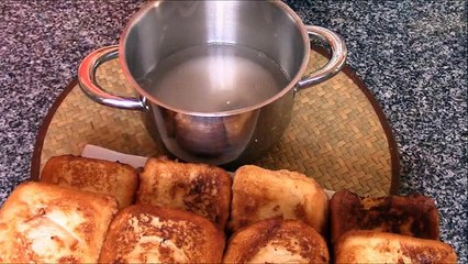 Torrejas rellenas de kinder parte 2