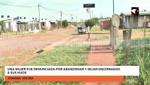 Una mujer fue denunciada por abandonar y dejar encerrados a sus hijos