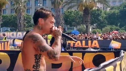 Blanco e Marracash infiammano il pubblico del Foro Italico