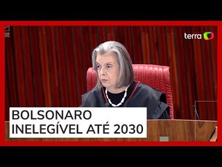 Com voto de Cármen Lúcia, TSE forma maioria para tornar Bolsonaro inelegível por 8 anos