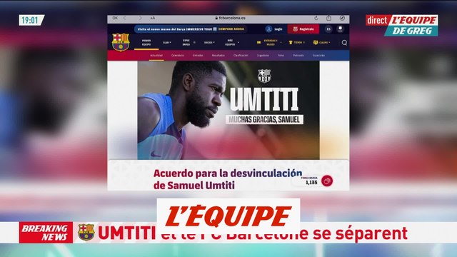 Umtiti et le FC Barcelone se séparent - Foot - Transferts - ESP