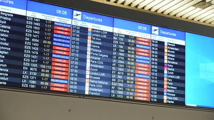 Un centenar de vuelos cancelados por huelga en aeropuerto de Ginebra