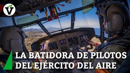 La 'batidora' de pilotos del Ejército del Aire: cómo sobrevivir a la caída de un avión en el mar