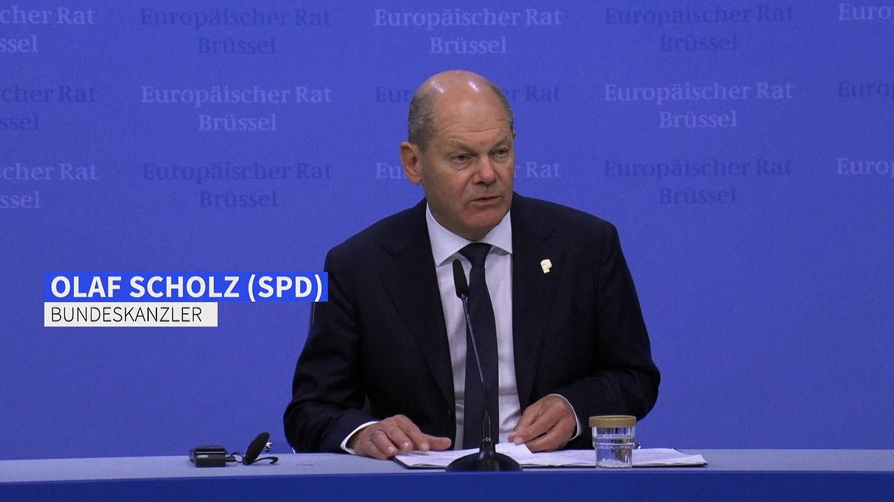 Scholz trotz gipfelstreits zuversichtlich bei asylkompromiss