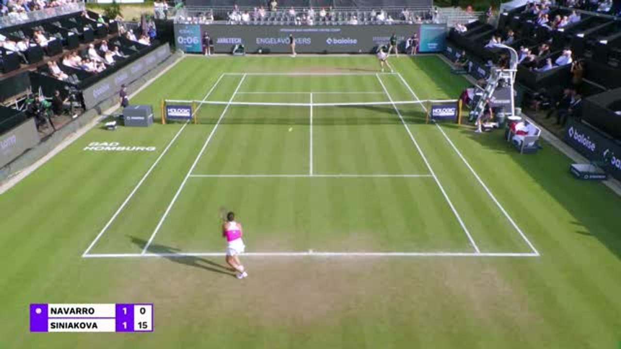 Highlights: Siniaková zieht ins Finale ein