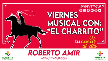 Viernes musical con “El Charrito”