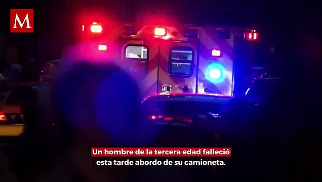 Adulto mayor fallece abordo de su camioneta durante bloqueo en la México - Querétaro