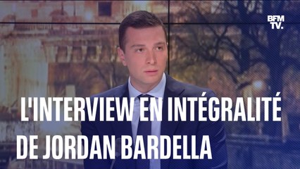 Émeutes: l'interview de Jordan Bardella en intégralité