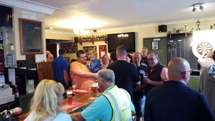 Unveiling the ceremonial bench for Sue Castellano