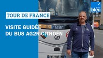 Tour de France : à bord du bus AG2R-Citroën, paré pour trois semaines de route