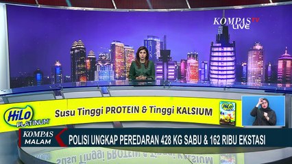 Gerebek 3 Lokasi Berbeda, Polisi Ungkap Peredaran 428 Kg Sabu dan 162.932 Ekstasi!