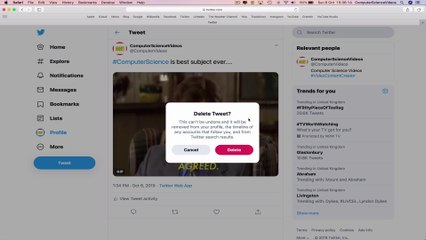 How to USE Twitter on a Computer - Delete a GIF on Your Account | Tutorial 20