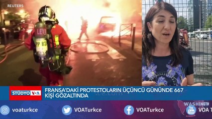Fransa’daki protestolarda 667 gözaltı