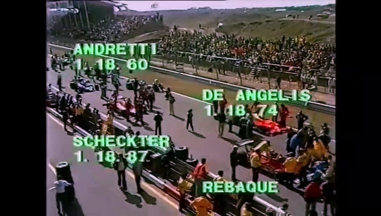 F1 1980 - HOLLAND (BBC) - ROUND 11