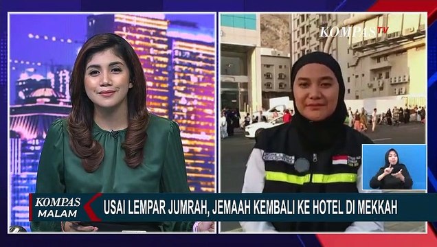 Usai Lempar Jumrah MIna, Jemaah Haji Indonesia Mulai Kembali ke Hotel di Mekkah
