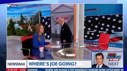 Joe Biden, canlı yayında stüdyoyu terk etti