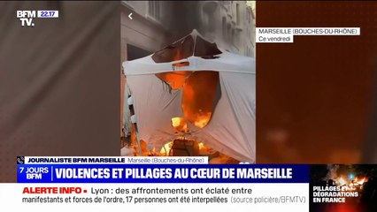 Émeutes: une armurerie pillée à Marseille